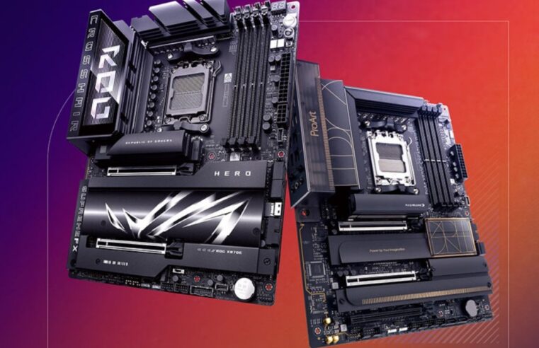 Asus revela 9 novas placas-mãe X870 para CPUs Ryzen 9000