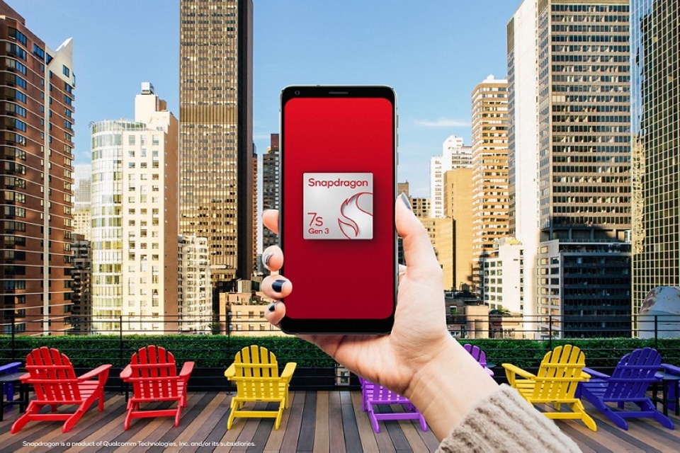 Qualcomm apresenta o Snapdragon 7s Gen 3 com foco em intermediários