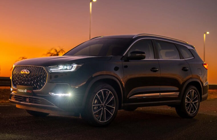 CAOA Chery Tiggo 8 Pro 2025 chega com novidades visuais e tecnológicas