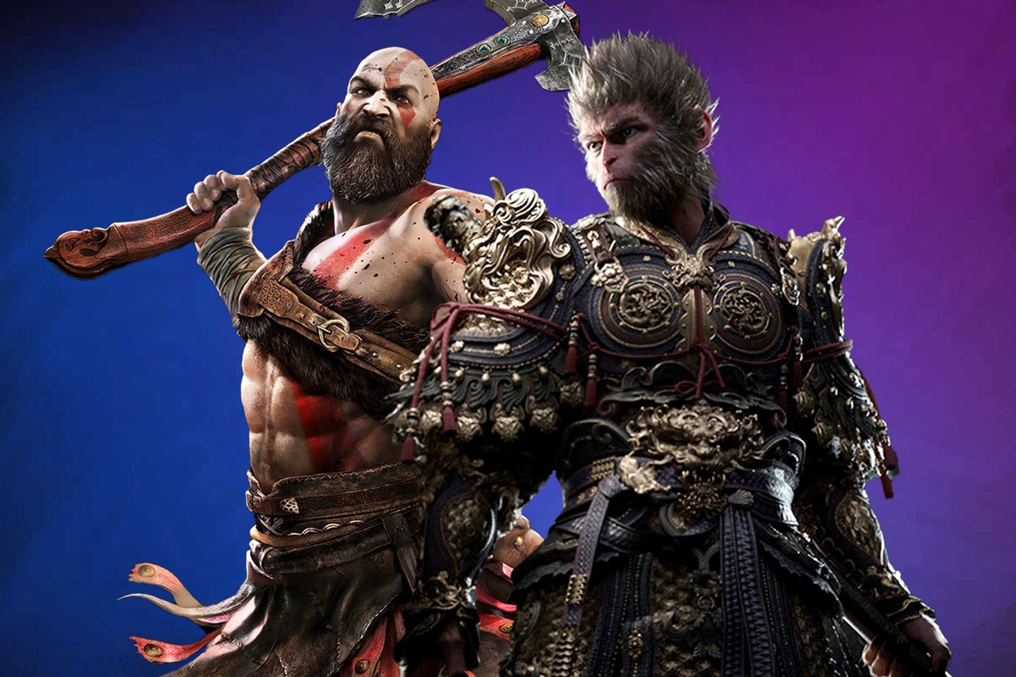 Sun Wukong vs Kratos: herói de Black Myth Wukong venceria o Deus da Guerra?