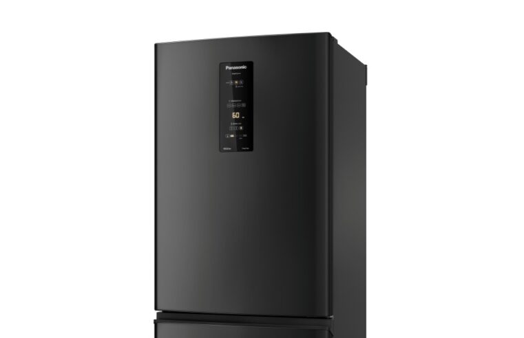 Panasonic lança geladeiras com sistema antibacteria, painel Easy Touch, SmartSense e mais