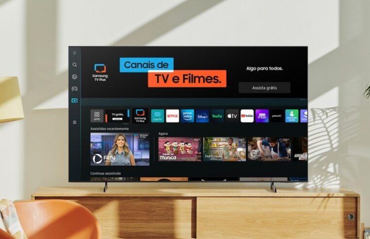 Novas TVs com IA da Samsung terão sete anos de atualização do Tizen