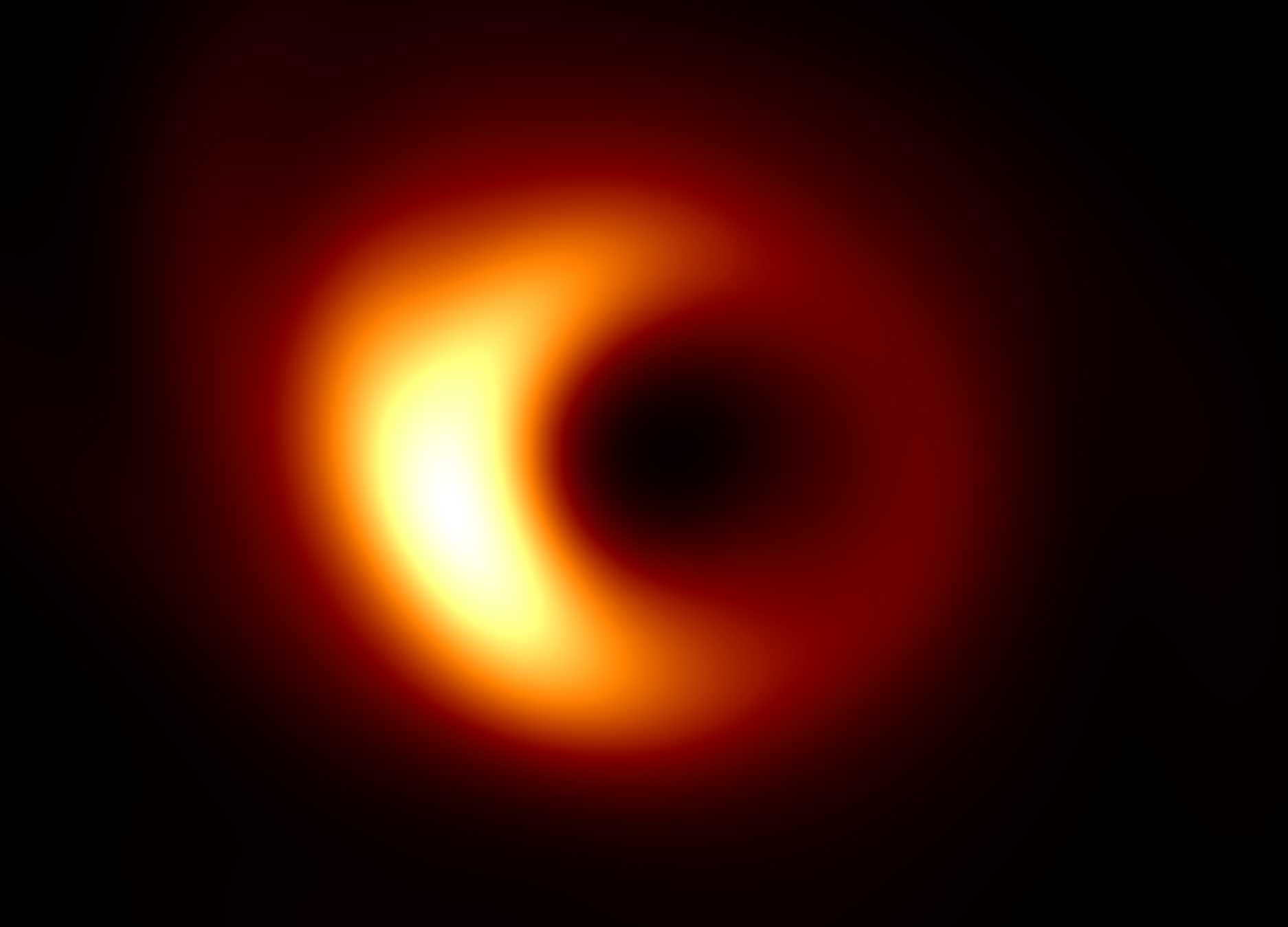 Imagens de buracos negros em alta resolução são captadas pelo Telescópio Event Horizon