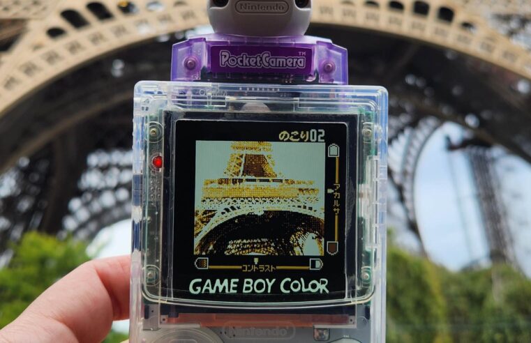 Brasileiro fotografa Paris com Game Boy Camera! Veja o resultado