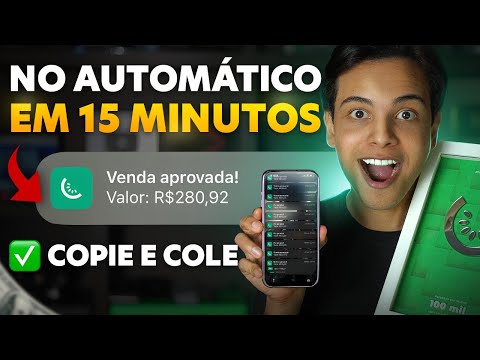 KIWIFY: COMO VENDER NO AUTOMÁTICO COPIANDO E COLANDO POR 15 MINUTOS – R$200/Dia (Dinheiro online)