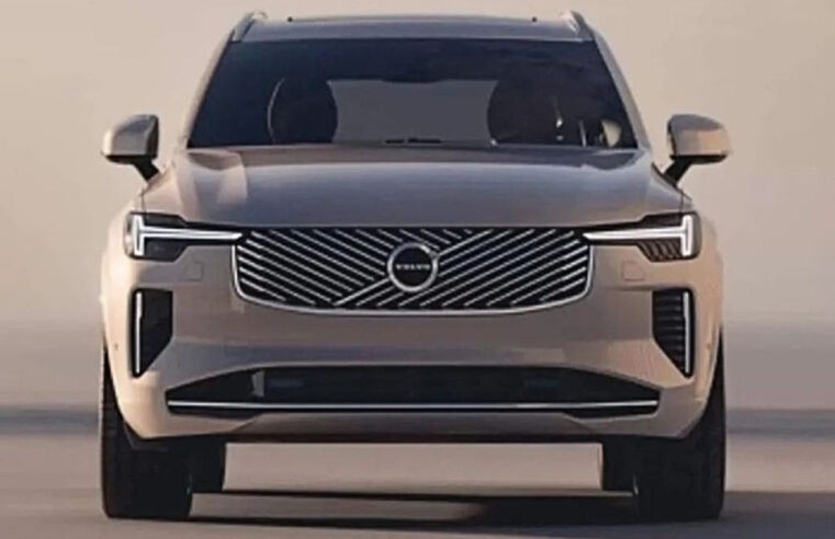 Volvo XC90 reestilizado aparece antes da hora; lançamento será em breve