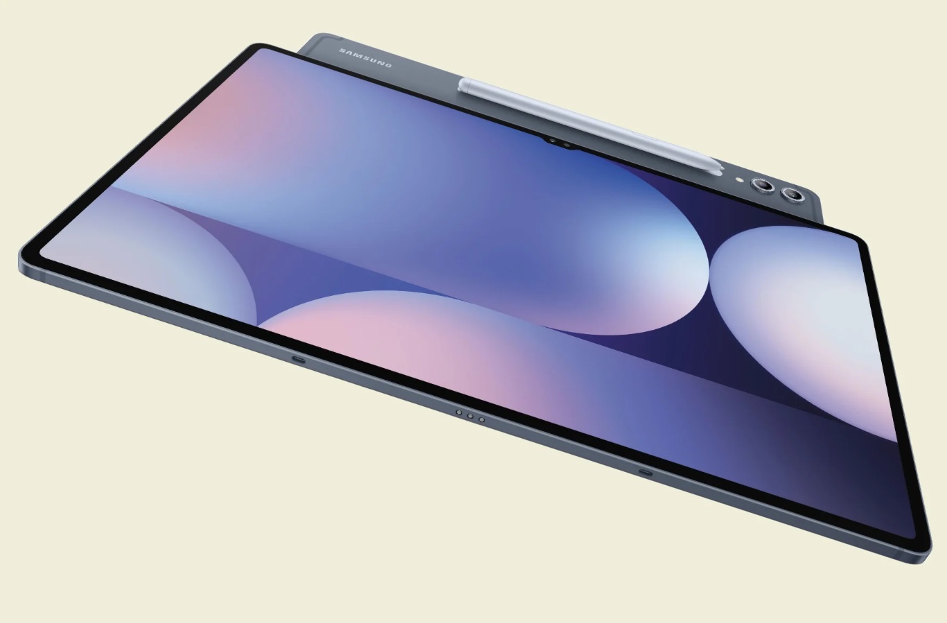 Samsung Galaxy Tab S10 Ultra vaza em imagem com duas entradas USB-C