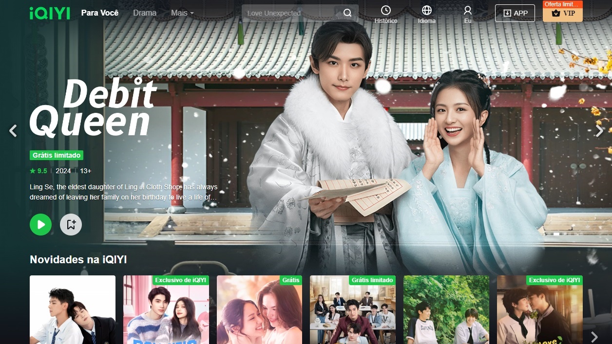 Streaming focado em doramas, iQiyi chega ao Brasil com grande catálogo e plano grátis