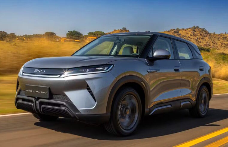 Confira os detalhes do BYD Yuan Pro, novo SUV compacto elétrico da marca
