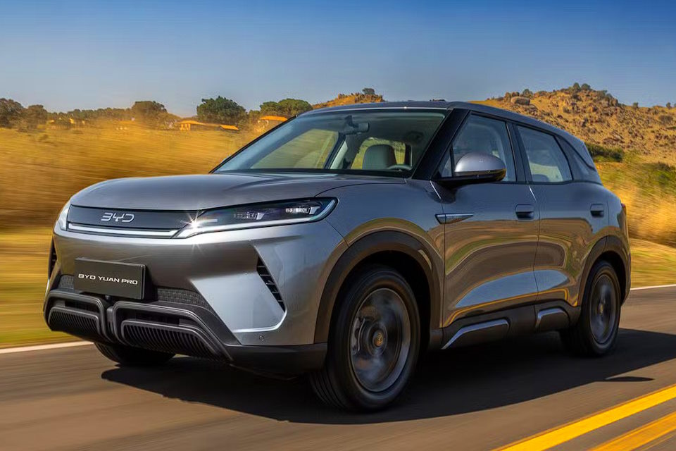 Confira os detalhes do BYD Yuan Pro, novo SUV compacto elétrico da marca