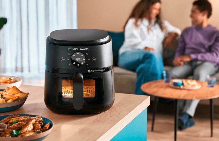 Philips Walita lança airfryers com design renovado e janela de visualização