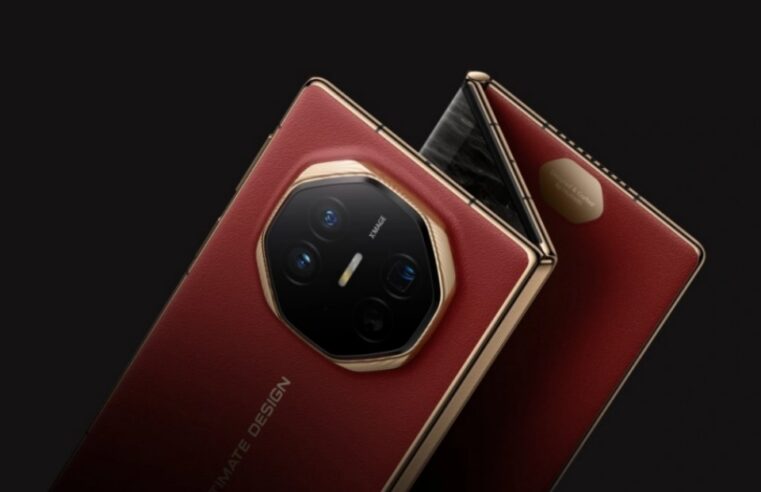 Mate XT Ultimate Design: Huawei anuncia celular dobrável em três partes