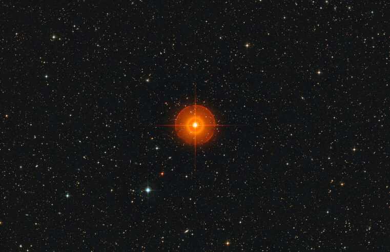 Astrônomos captam bolhas ferventes de plasma em estrela a 180 anos-luz
