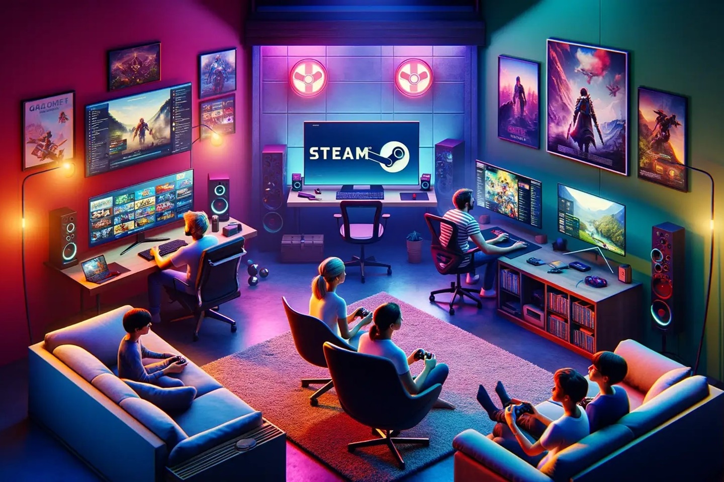 Problemas no Família Steam? Veja como compartilhar jogos em casas diferentes