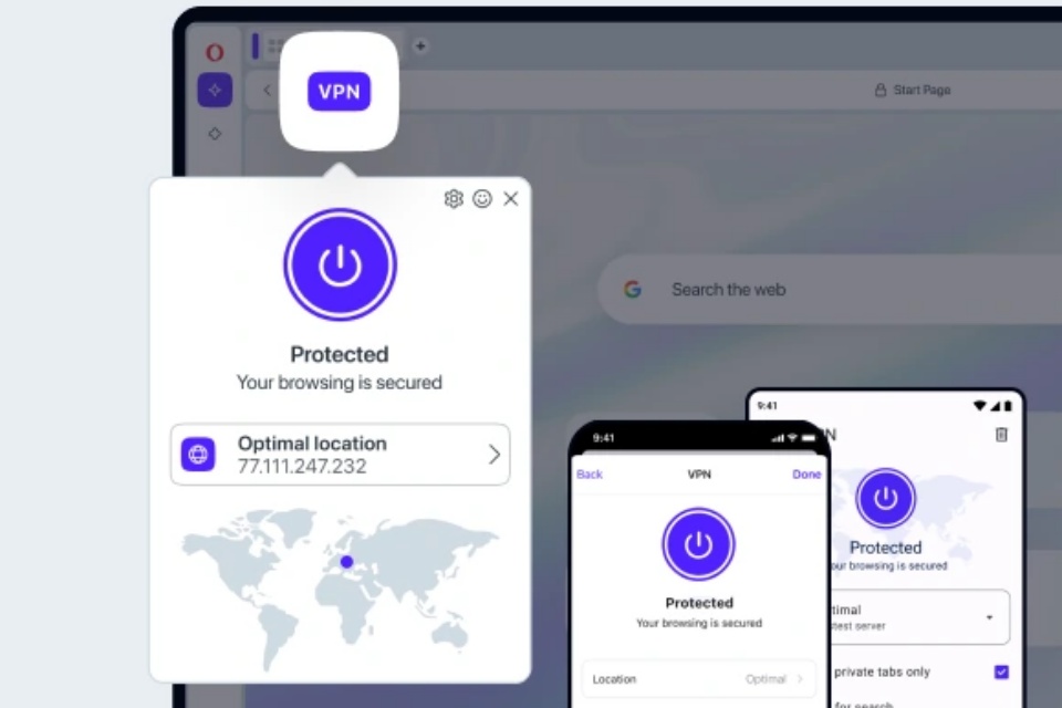 Auditoria indica que VPN gratuita do Opera não guarda dados de usuários