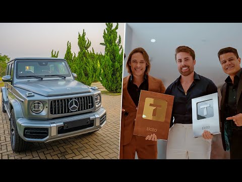 pov: recebendo a G63 em casa e viajando para Los Angeles