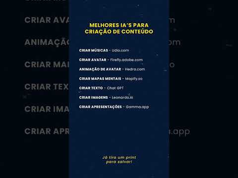 MELHORES INTELIGÊNCIAS ARTIFICIAIS PARA VOCÊ UTILIZAR