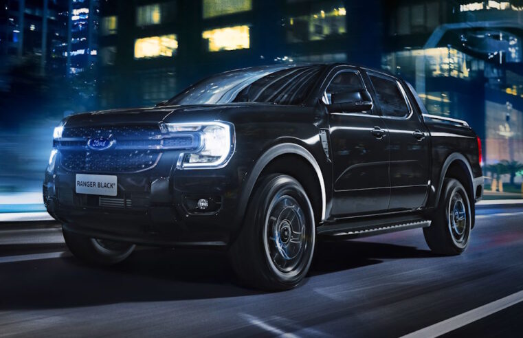 Ford lança novo Ranger Black por R$219.990 com tração 4×2; veja os detalhes