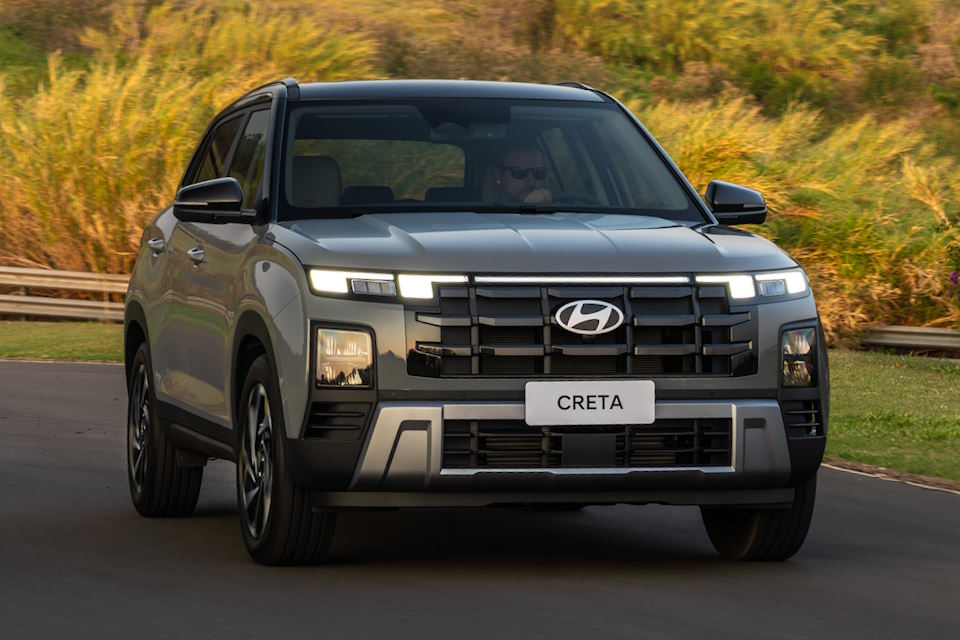 Hyundai lança Creta 2025 em cinco versões a partir de R$141.890; confira