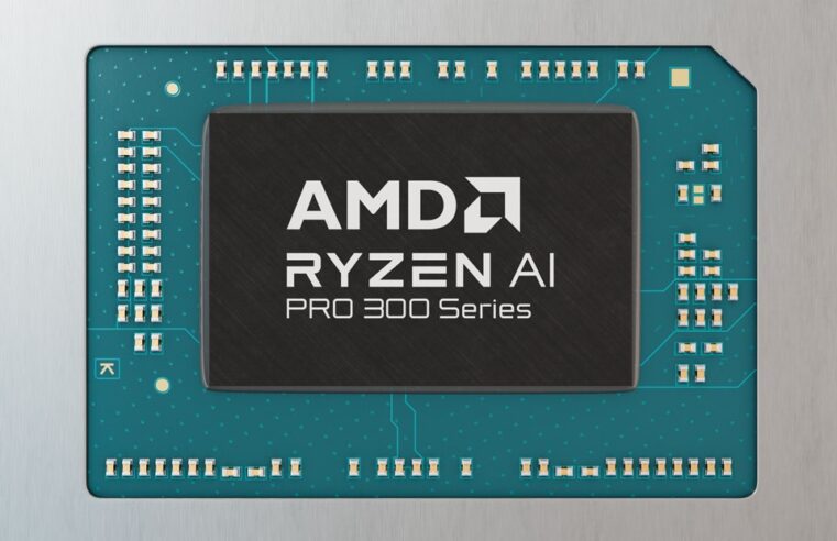 AMD revela CPUs Ryzen AI PRO 300 de 55 TOPS para uso profissional