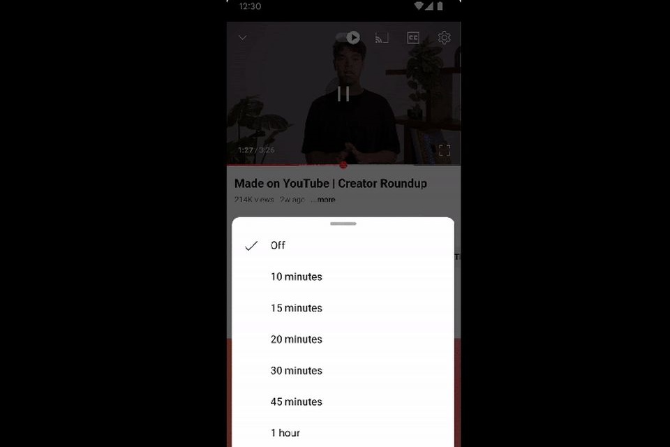 YouTube ganha novos controles de velocidade, timer e mais melhorias