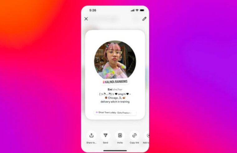 Instagram libera cartão de perfil personalizável para todos os usuários