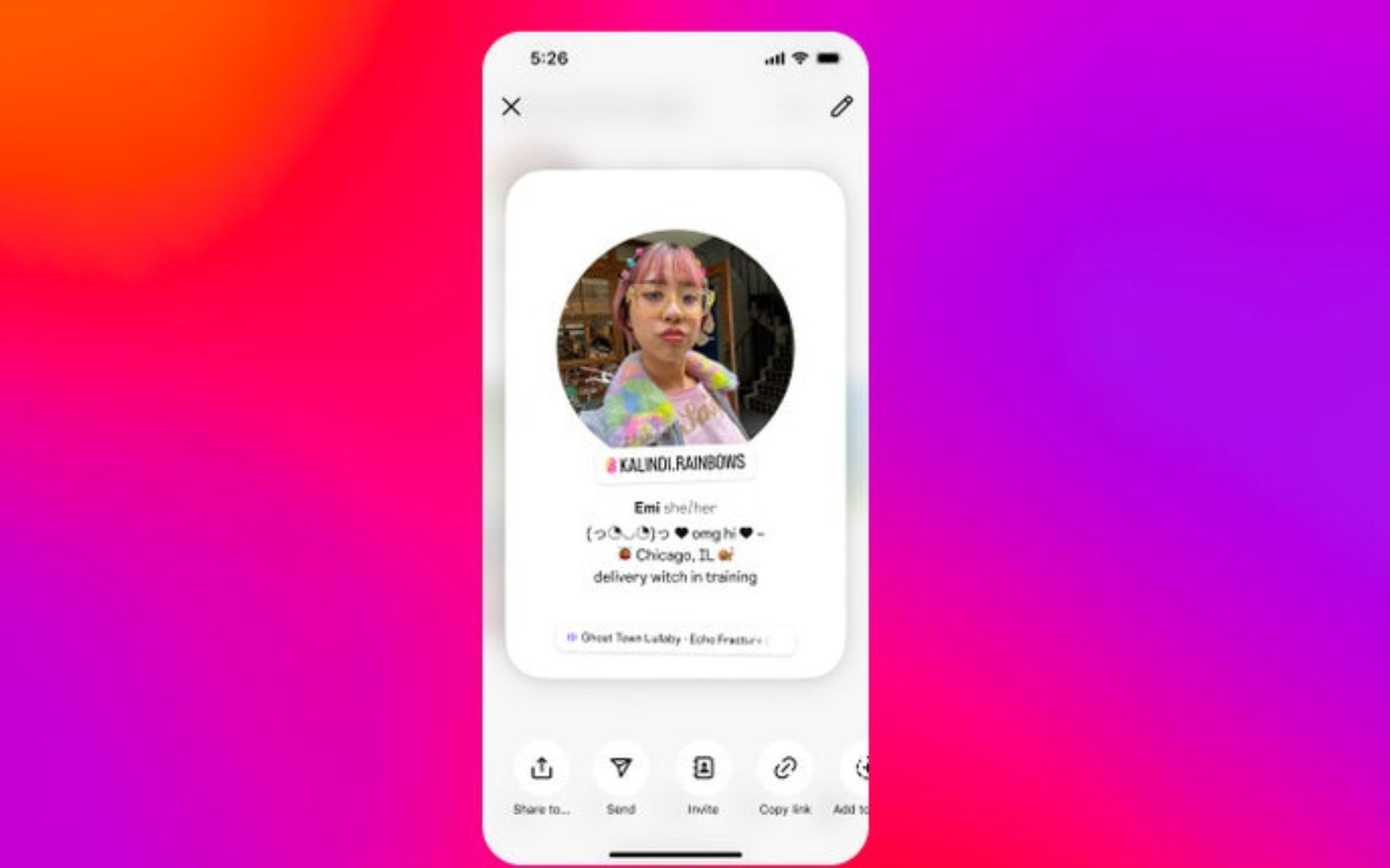 Instagram libera cartão de perfil personalizável para todos os usuários