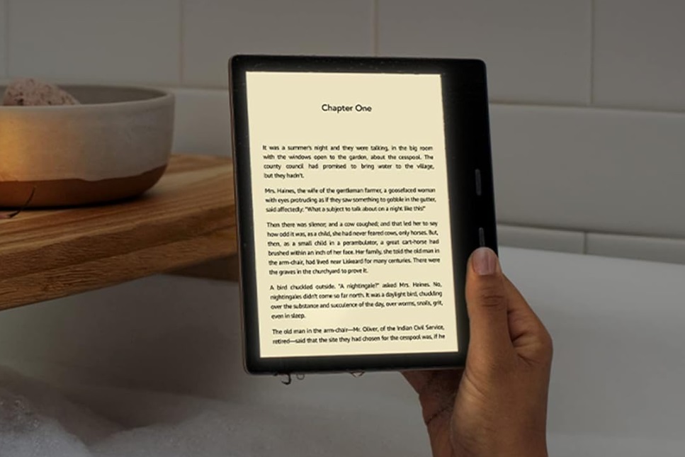 Amazon descontinua o Kindle Oasis, último leitor com botões físicos