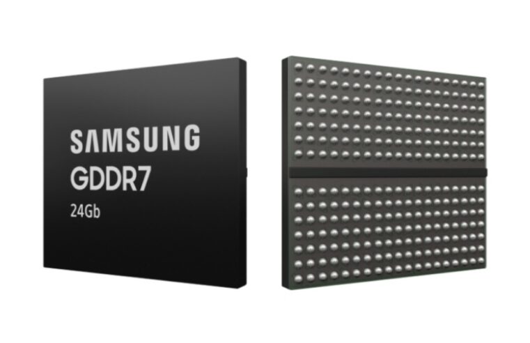 Samsung anuncia memória GDDR7 de 24 Gb com a maior velocidade do setor
