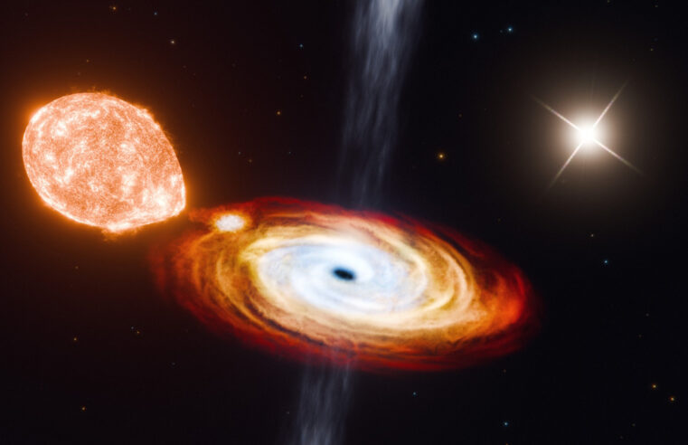 #AstroMiniBR: um buraco negro em um sistema triplo