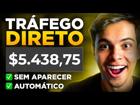 R$5.438 POR MÊS COM TRÁFEGO DIRETO COPIANDO E COLANDO – Passo a Passo (Dinheiro online)