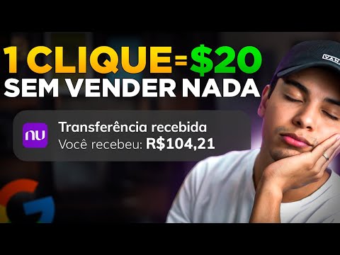 RECEBA $20 A CADA CLIQUE NO GOOGLE SEM PRECISAR VENDER NADA! $100 Por Dia (Dinheiro online 2024)