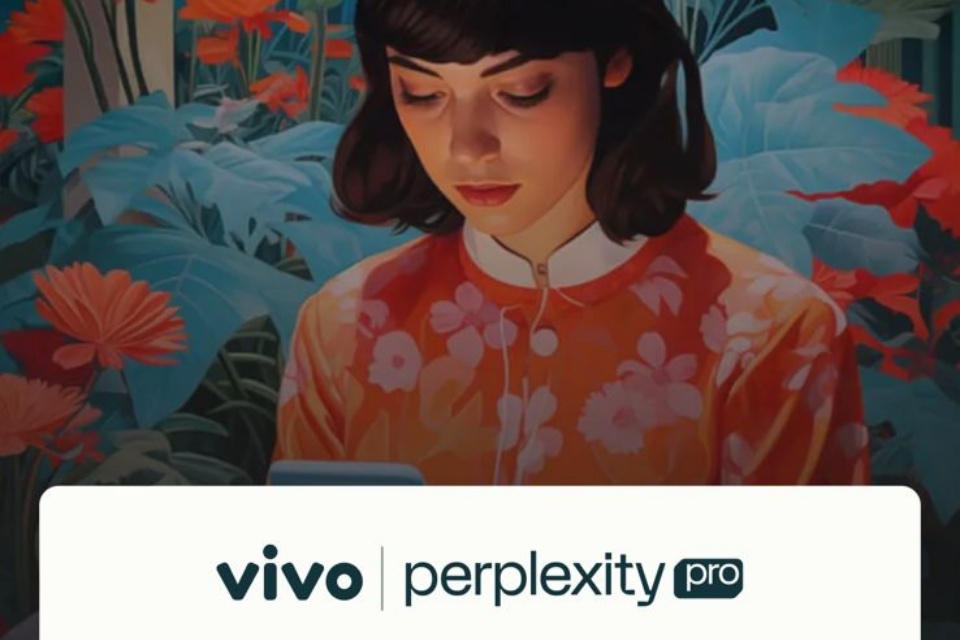 Vivo dá um ano de assinatura gratuita da IA Perplexity Pro aos clientes