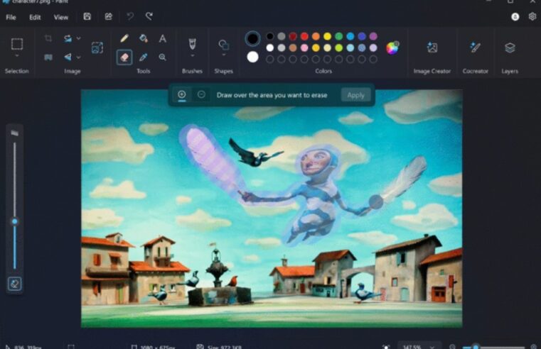 Até tu, Brutus? Paint e Bloco de Notas ganham recursos de IA no Windows 11