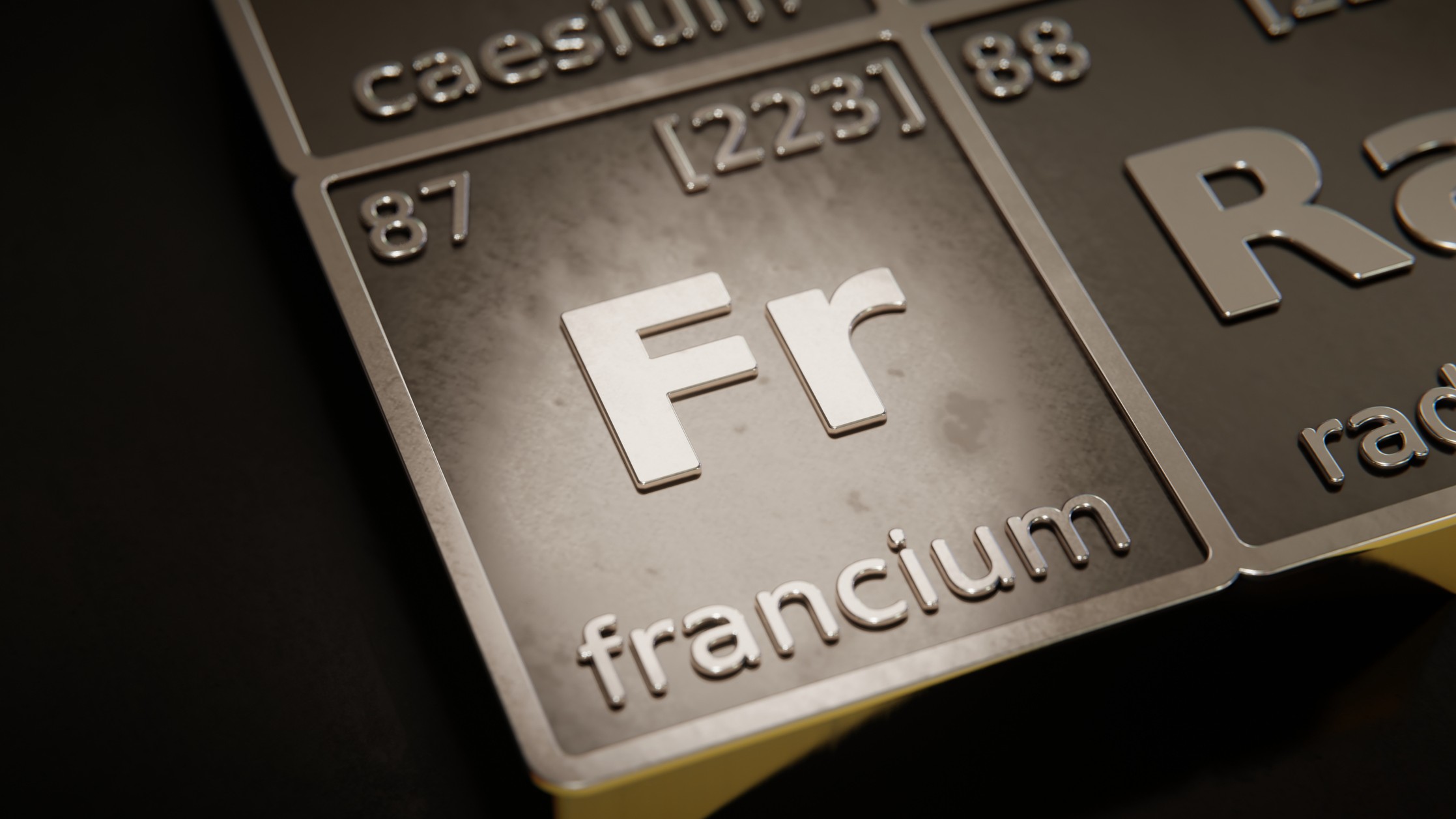 Frâncio: a ciência por trás do elemento quase invisível