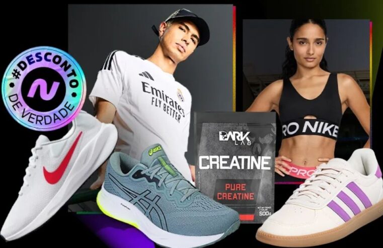 Black November Netshoes: Adidas, Nike, Asics e mais marcas de sucesso com até 70% OFF e frete grátis