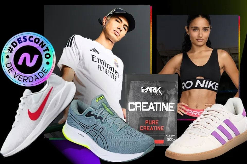 Black November Netshoes: Adidas, Nike, Asics e mais marcas de sucesso com até 70% OFF e frete grátis