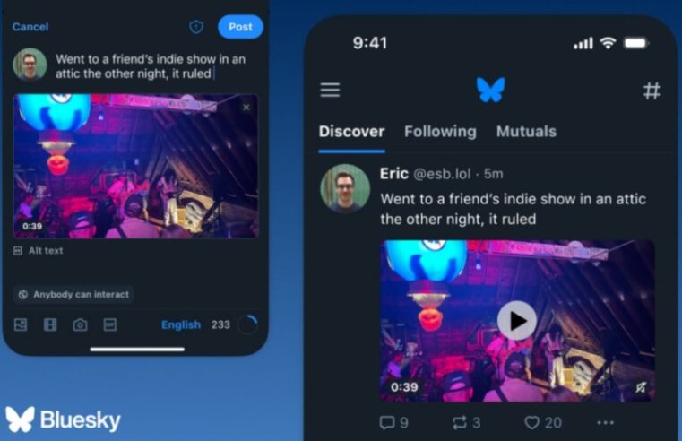 Bluesky chega a 15 milhões de usuários e lidera downloads na App Store