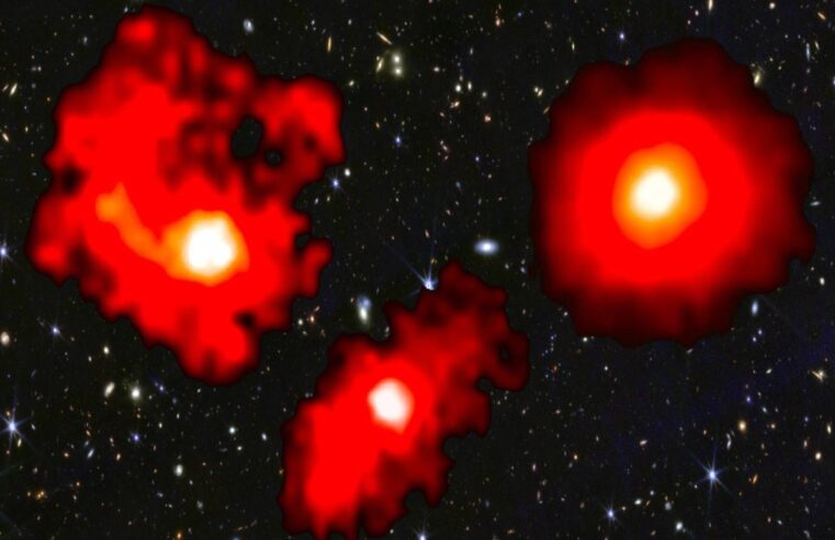 Galáxias monstruosas encontradas no Universo primitivo confundem os astrônomos