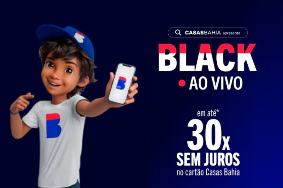 Ofertas de Black Friday da Casas Bahia com cupom de 15% de desconto; veja
