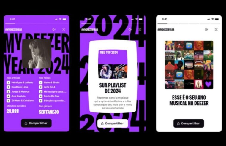 Deezer lança retrospectiva musical de 2024 com novidades; saiba como fazer