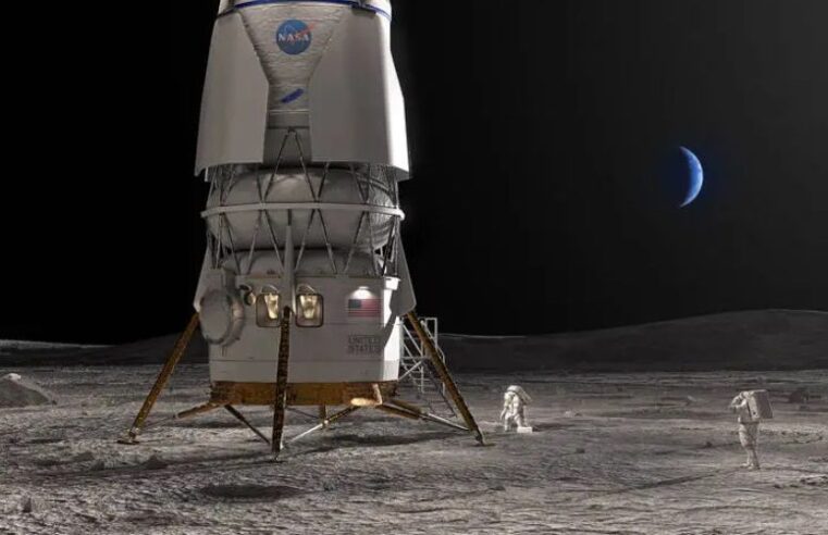 NASA escolhe SpaceX e Blue Origin para levar equipamentos em nova ida à Lua