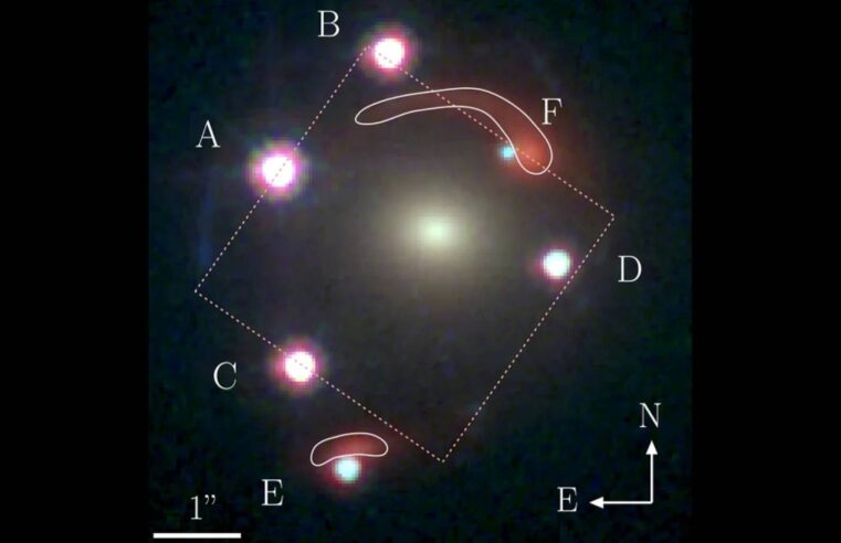 ‘Zigue-zague de Einstein’ é observado pelo Telescópio Espacial James Webb