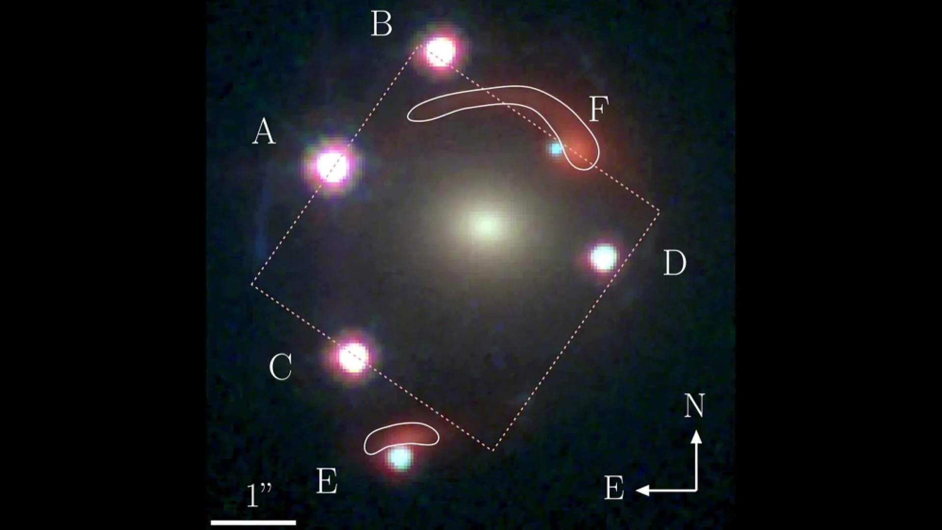 ‘Zigue-zague de Einstein’ é observado pelo Telescópio Espacial James Webb