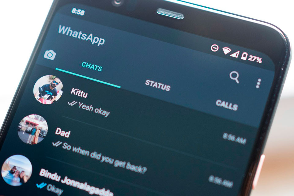 Como usar o modo escuro do WhatsApp