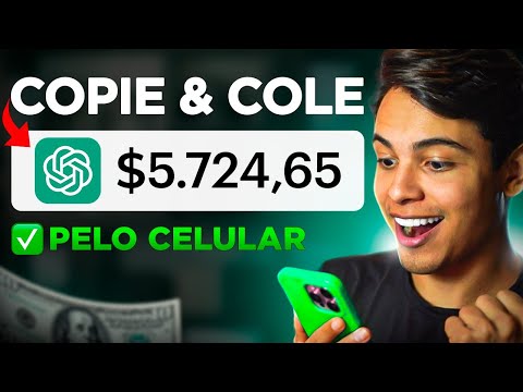 RECEBA $240 POR DIA COM CHATGPT DE GRAÇA E PELO CELULAR – Passo a Passo (Ganhar dinheiro online)
