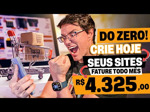 VENDA SITES COMO ESSE E GANHE R$4.325 POR MÊS, SEM PROGRAMAR [Passo a Passo]