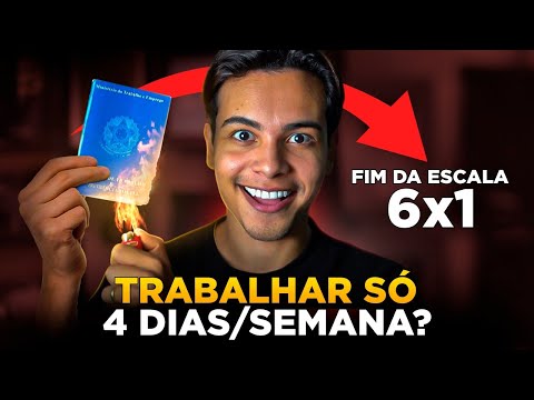 FIM DA ESCALA 6×1: O QUE É, E O QUE ACONTECE SE FOR APROVADA 😳