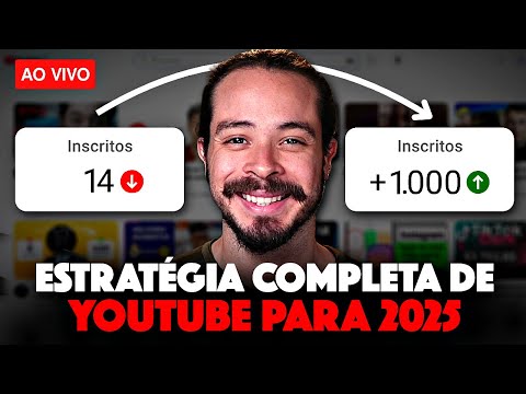 Como eu começaria DO ZERO no YouTube hoje (Guia Completo) Live #67