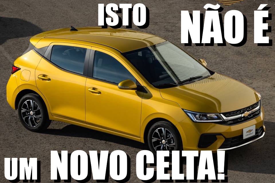 #FAKE: a Chevrolet não vai lançar um novo Celta para ficar abaixo do Onix